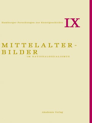 cover image of Mittelalterbilder im Nationalsozialismus